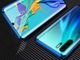 Dr. Fit Etui magnetyczne szklane Dr.Fit dwustronne do Huawei P30 Pro Srebrne uniwersalny 14