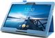 Etui na tablet 4kom.pl Etui stojak do Lenovo Tab M10 10.1 TB-X605 Niebieskie uniwersalny 2
