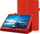 Etui na tablet 4kom.pl Etui stojak do Lenovo Tab M10 10.1 TB-X605 Czerwone uniwersalny 1