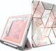 Etui na tablet Supcase Etui Supcase Cosmo Full-body do Apple iPad 9.7 2018/2017 Marble Pink uniwersalny 1