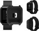 4kom.pl Etui silikonowe do Smartwatch Xiaomi Amazfit Bip Czarne uniwersalny 1