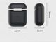 Baseus Etui ochronne Ultrathin do AirPods 1/2 czarne 9