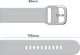 Alogy Gumowy pasek Alogy soft do Samsung Galaxy Watch Active 2 szary uniwersalny 5