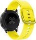 Alogy Gumowy pasek Alogy soft do Samsung Galaxy Watch Active 2 żółty uniwersalny 1