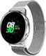 Alogy Bransoleta Milanese pasek Alogy do Samsung Gear S3/ Watch 46mm srebrna uniwersalny 1
