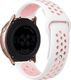 Alogy Sportowy pasek soft band Alogy do Samsung Gear S3/ Watch 46mm Biało-różowy uniwersalny 1