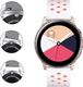 Alogy Sportowy pasek soft band Alogy do Samsung Gear S3/ Watch 46mm Biało-różowy uniwersalny 2