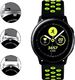 Alogy Sportowy pasek soft band Alogy do Samsung Gear S3/ Watch 46mm Czarno-żółty uniwersalny 2