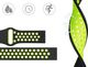 Alogy Sportowy pasek soft band Alogy do Samsung Gear S3/ Watch 46mm Czarno-żółty uniwersalny 6