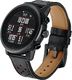 Alogy Skórzany pasek Alogy leather band do Xiaomi Amazfit Stratos 2 czarny uniwersalny 1