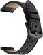 Alogy Skórzany pasek Alogy leather band do Xiaomi Amazfit Stratos 2 czarny uniwersalny 3