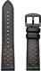 Alogy Skórzany pasek Alogy leather band do Xiaomi Amazfit Stratos 2 czarny uniwersalny 5
