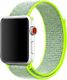 Alogy Pasek nylonowy Alogy do Apple Watch 1/2/3/4/5 42/44mm Zielony uniwersalny 1