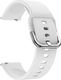 Alogy Gumowy pasek Alogy soft do Samsung Gear S3/ Watch 46mm biały uniwersalny 2