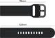 Alogy Gumowy pasek Alogy soft do Samsung Gear S3/ Watch 46mm czarny uniwersalny 4
