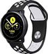 Alogy Sportowy pasek soft band Alogy do Galaxy Watch Active 2 Czarno-biały uniwersalny 1