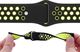 Alogy Sportowy pasek soft band Alogy do Galaxy Watch Active 2 Czarno-żółty uniwersalny 4