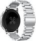 Alogy Bransoletka Alogy Stainless steel do Galaxy Watch Active 2 40mm srebrna uniwersalny 1