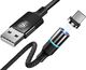 Kabel USB Cafele USB-C - 1.2 m Czarny 1