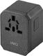 Ładowarka Uniq 2x USB-A 1x USB-C 3 A (UNIQ137GRY) 2