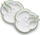 Meri Meri Zestaw naczyń Baby Plate and Spoon Powder Green 1