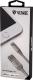 Kabel USB Yenkee USB-A - Lightning 1 m Srebrny (30015969) 3