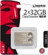 Pendrive Kingston Kingston 32GB USB 2.0 DataTraveler SE9 (Metal casing) - (2 Pack) 1
