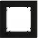 Karlik MINI Ramka pojedyncza czarny mat (12MR-1) 1