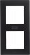 Legrand Niloe Step - ramka podwójna 2x- kolor czarny 863592 2