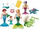 Playmobil Rodzina syrenek z wózkiem z muszli 2