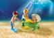 Playmobil Rodzina syrenek z wózkiem z muszli 3