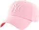 47 Brand Czapka z daszkiem New York Yankees Mvp Cap różowa r. uniwersalny (B-RGW17GWSNL-RSA) 1
