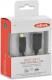 Adapter USB Ednet adapter USB2.0 OTG Typ microUSB B/USB A, M/Ż czarny 0,2m blister premium (84192) 1