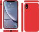ETUI SILICONE CASE IPHONE X / XS CZERWONY standard 4