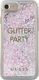 Guess Guess GUHCP7GLUQPU iPhone 6/7/8 fioletowy/purple hard case Liquid Glitter Party 1