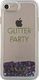 Guess Guess GUHCP7GLUQPU iPhone 6/7/8 fioletowy/purple hard case Liquid Glitter Party 1