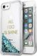Guess Guess GUHCP7GLUQBL iPhone 6/7/8 niebieski/blue hard case Liquid Glitter Party 1