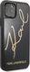 Karl Lagerfeld Karl Lagerfeld KLHCN61DLKSBK iPhone 11 czarny/black hard case Signature Glitter 5