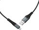 Kabel USB Hoco USB-A - Lightning 1 m Czarny (6931474710529) 2