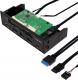 LogiLink Panel przedni USB 3.0 + USB-C + eSATA + czytnik kart (UA0341) 1