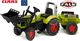 Falk Traktor na pedały Claas Arion 430 z łyżką i przyczepką 1040AM Zielony 1