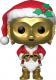 Figurka Funko Pop POP Bobble: Star Wars: Holiday Santa C-3PO 1