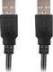 Kabel USB Lanberg USB-A - USB-A 1.8 m Czarny (CA-USBA-20CU-0018-BK) 2