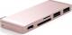 HUB USB Satechi 1x SD 1x USB-C 1x microSD  + 2x USB-A 3.0 (ST-TCUPR) 1