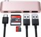 HUB USB Satechi 1x SD 1x USB-C 1x microSD  + 2x USB-A 3.0 (ST-TCUPR) 3