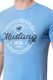 Mustang MUSTANG Logo Crack Tee HERITAGE BLUE 1007613 5092 S 4