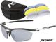Accent Okulary Fever czarne matowe 3 pary soczewek 1