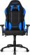 Fotel AKRacing Gaming Czarno-niebieski (AK-K7012-BL) materiałowy 2