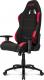 Fotel AKRacing Gaming Czarno-czerwony (AK-K7012-BR) materiałowy 7
