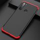 GKK GKK 360 Protection Case etui na całą obudowę przód + tył Xiaomi Redmi Note 8T czarno-czerwony uniwersalny 3